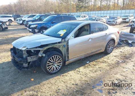 2015 Kia Cadenza Premium из США, поврежденный, VIN KNALN4D70F5184670